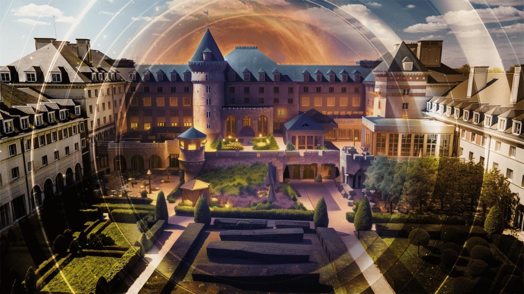 Dream Castle Hotel Marne La Vallee Magny-le-Hongre Esterno foto